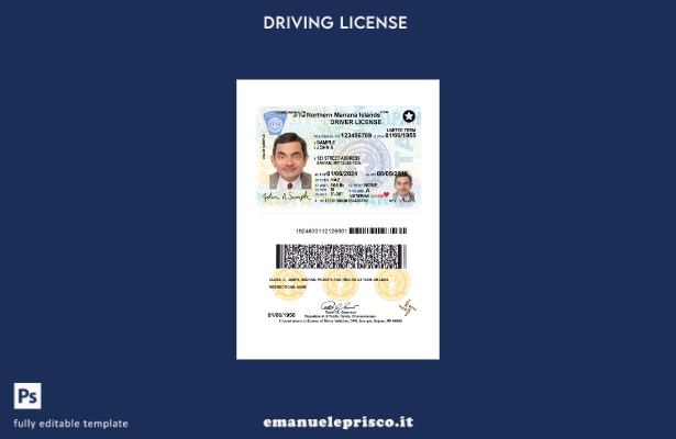 verified style modello presente stile verificato USA Isole Marianne Settentrionali template
